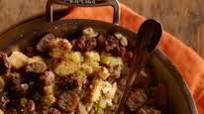 Focaccia Stuffing with Sausage and Chestnuts Focaccia Stuffing with Sausage and Chestnuts