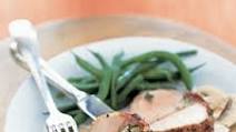 Prosciutto-Stuffed Pork Tenderloin with Mushroom Sauce Prosciutto-Stuffed Pork Tenderloin with Mushroom Sauce