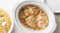 Slow-Cooker Creamy Tuscan Chicken Slow-Cooker Creamy Tuscan Chicken