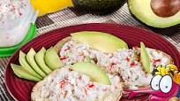 Tostadas de surimi Tostadas de surimi