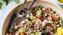 Farro Salad with Feta, Cucumbers and Sun-dried Tomatoes Farro Salad with Feta, Cucumbers and Sun-dried Tomatoes