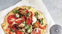 Veggie Pizza with Cauliflower Crust Veggie Pizza with Cauliflower Crust