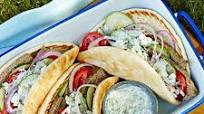 Beef Gyros with Tzatziki Sauce Beef Gyros with Tzatziki Sauce