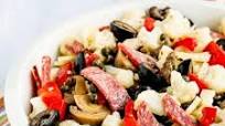 Marinated Cauliflower Antipasto Salad Marinated Cauliflower Antipasto Salad