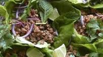 Turkey Larb Lettuce Wraps Turkey Larb Lettuce Wraps