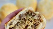My Grandma's Super Easy Recipe For Bierocks My Grandma's Super Easy Recipe For Bierocks