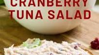Healthy Cranberry Tuna Salad Healthy Cranberry Tuna Salad