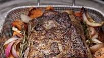 Grill-Roasted New York Strip Roast Grill-Roasted New York Strip Roast