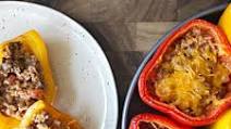 Low FODMAP Stuffed Peppers Low FODMAP Stuffed Peppers