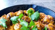 Keto Enchilada Meatball Pasta Bake Keto Enchilada Meatball Pasta Bake