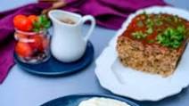 Easy, Keto Low-Carb Meatloaf with Glaze Easy, Keto Low-Carb Meatloaf with Glaze