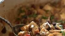 Chicken with Creamy Mushroom Sauce Recipe (Paleo, Dairy-Free + Whole30) Chicken with Creamy Mushroom Sauce Recipe (Paleo, Dairy-Free + Whole30)