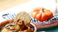 Savory Pumpkin Hummus Savory Pumpkin Hummus