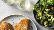 Pork Chops with Garlicky Broccoli Pork Chops with Garlicky Broccoli