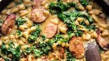 White Bean Sausage Skillet White Bean Sausage Skillet