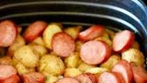 Air Fryer Potatoes and Sausage Meal Air Fryer Potatoes and Sausage Meal