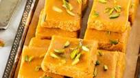 Besan Burfi Besan Burfi