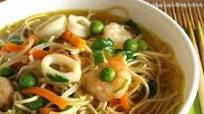 Shrimp and Squid Noodle Soup Shrimp and Squid Noodle Soup