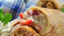 Strawberry Cheesecake Chimichangas Strawberry Cheesecake Chimichangas