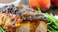 Peach Glazed Pork Roast Peach Glazed Pork Roast