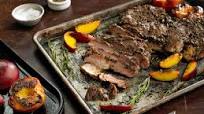 Grilled Pork and Peaches Grilled Pork and Peaches
