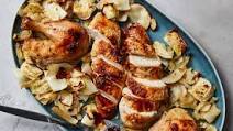 Roasted Chicken With Caramelized Cabbage Roasted Chicken With Caramelized Cabbage