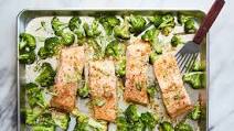 Sheet-Pan Salmon and Broccoli With Sesame and Ginger Sheet-Pan Salmon and Broccoli With Sesame and Ginger
