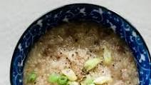 Instant Pot Ground Beef Cháo Vietnamese Rice Porridge (Congee)