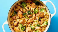 Saucy Skillet Chicken with Broccoli & Egg Noodles Saucy Skillet Chicken with Broccoli & Egg Noodles