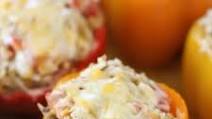 CROCK POT STUFFED PEPPERS CROCK POT STUFFED PEPPERS
