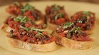 Bruschetta puttanesca Recipe Bruschetta puttanesca Recipe