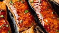 Brown Sugar Glazed Salmon Brown Sugar Glazed Salmon