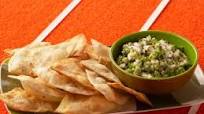 Guacamole with Cumin Dusted Tortillas Guacamole with Cumin Dusted Tortillas