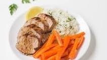 Roasted Pork Tenderloin with Herb Rice Roasted Pork Tenderloin with Herb Rice