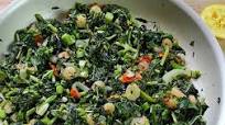 Jamaican Callaloo With Shrimp Jamaican Callaloo With Shrimp