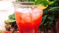 Cherry Red Plums and Apple Mojito Cherry Red Plums and Apple Mojito