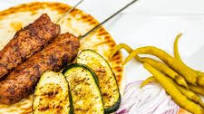 Grilled lamb kebabs, Turkish style Grilled lamb kebabs, Turkish style