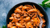 Creamy Beef and Shells Creamy Beef and Shells