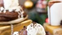 Eggless Chocolate Oreo Waffles Eggless Chocolate Oreo Waffles