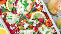 Mediterranean Cod Bake Mediterranean Cod Bake