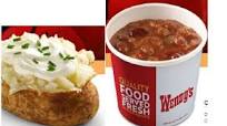Wendy's Chili Stuffed Potato Wendy's Chili Stuffed Potato