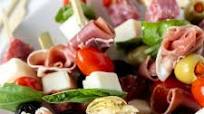 Easy Antipasto Skewers