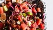 Watermelon Greek Salad Watermelon Greek Salad
