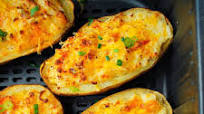Air Fryer Twice Baked Potatoes Air Fryer Twice Baked Potatoes