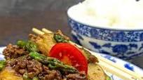 Ground Beef and Asparagus Stir Fry Ground Beef and Asparagus Stir Fry