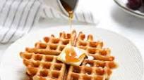 Crispy Almond Flour Waffles Crispy Almond Flour Waffles