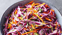 Red Cabbage and Carrot Coleslaw Red Cabbage and Carrot Coleslaw