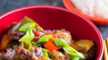 Pressure Cooker Chinese Pepper Steak Pressure Cooker Chinese Pepper Steak
