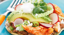 Buffalo Chicken Tostada Buffalo Chicken Tostada