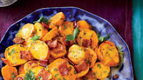 Slow-Cooker Sweet Potatoes with Bacon Slow-Cooker Sweet Potatoes with Bacon